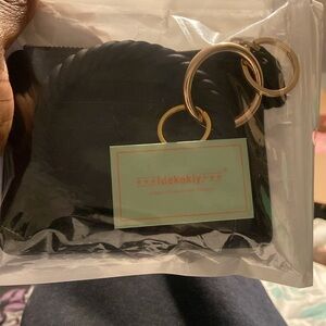 Idakekiy Wristlet Keychain, Silicon Key Ring Wallet Bracelets Card Holder Purse